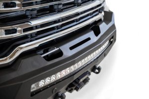GMC Sierra 2500 Bumper - Front - Addictive Desert Designs - Stealth Fighter - Hammer Black - `20-`27